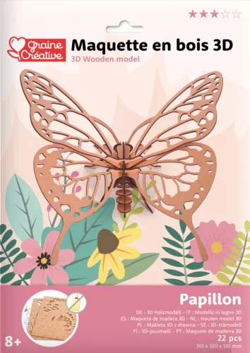 Graine Creative 3D puzzle – Pillangó