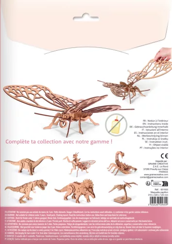 Graine Creative 3D puzzle – Pillangó
