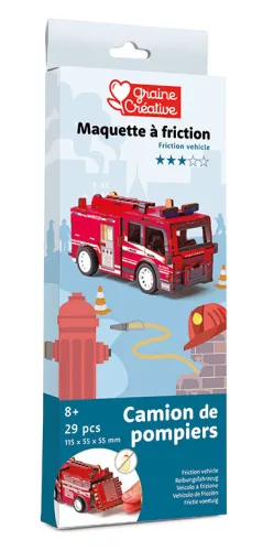 Graine Creative 3D puzzle – Tűzoltóautó