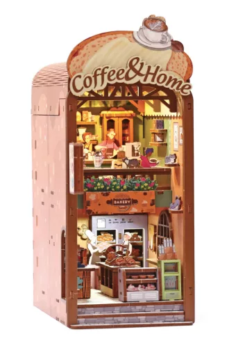 Graine Creative DIY könyvespolc díszítő – Hangulatos kávézó