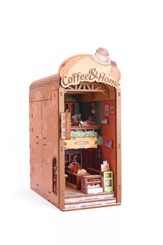 Graine Creative DIY könyvespolc díszítő – Hangulatos kávézó