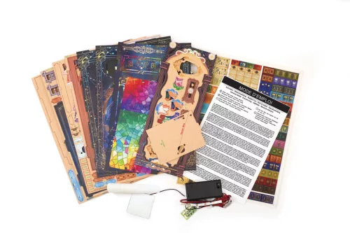 Graine Creative DIY könyvespolc díszítő – Mágikus házikó