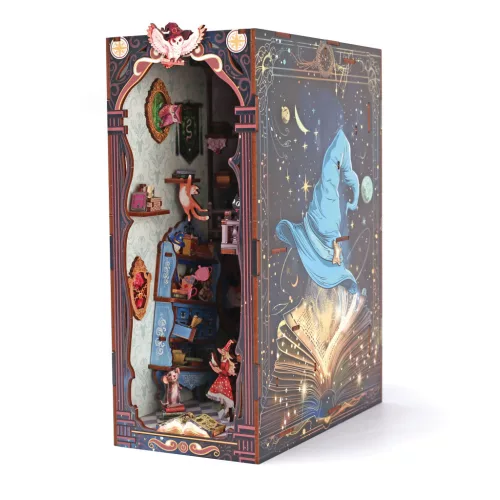 Graine Creative DIY könyvespolc díszítő – Mágikus házikó