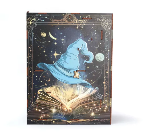 Graine Creative DIY könyvespolc díszítő – Mágikus házikó