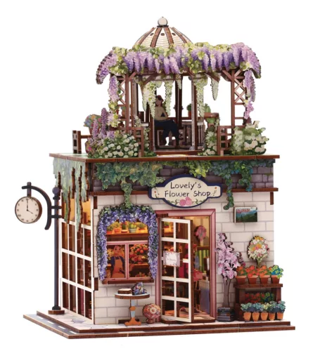 Graine Creative DIY könyvespolc díszítő – Virágbolt