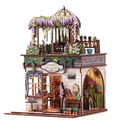 Graine Creative DIY könyvespolc díszítő – Virágbolt