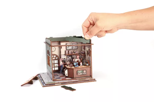 Graine Creative DIY könyvespolc díszítő – Kávézó