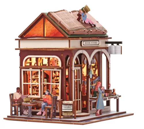 Graine Creative DIY könyvespolc díszítő – Könyvesbolt