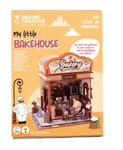 Graine Creative DIY könyvespolc díszítő – Pékség