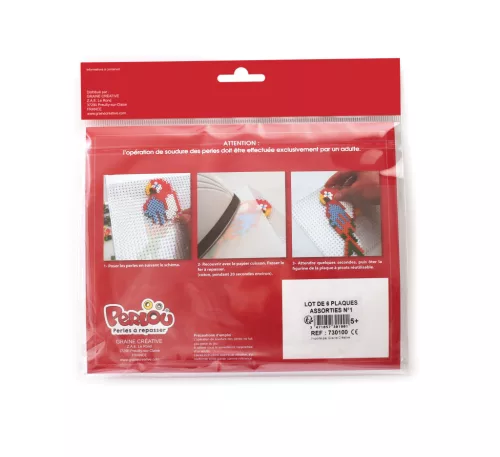 Graine Creative 6 db alaplap vasalható gyöngyhöz