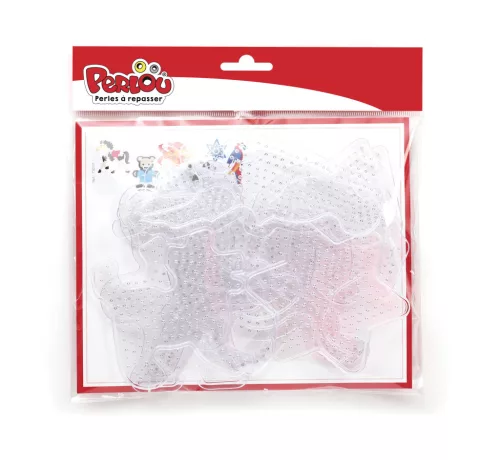 Graine Creative 6 db alaplap vasalható gyöngyhöz – Állatok