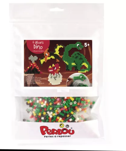 Graine Creative 1000 db-os vasalható gyöngy – Dinoszauruszok