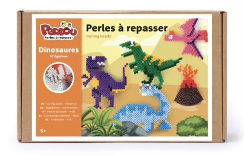 Graine Creative 3000 db-os vasalható gyöngy készlet – Dinoszauruszok