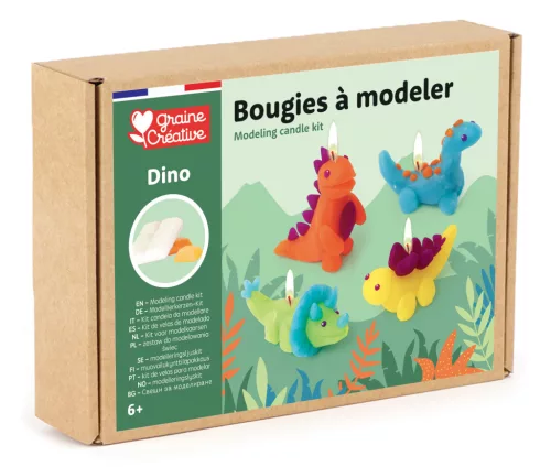 Graine Creative Gyertyakészítő gyerekeknek - Dinoszaurusz