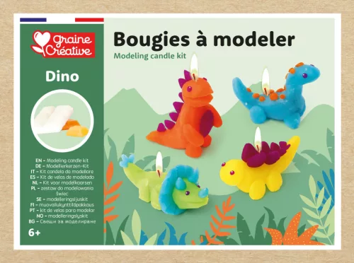 Graine Creative Gyertyakészítő gyerekeknek - Dinoszaurusz