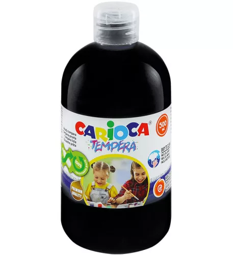 Carioca Tempera - Fekete 500 ml-es
