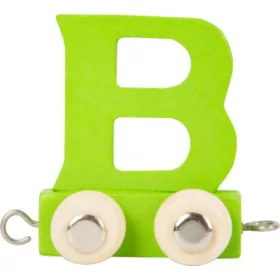   Ábécé betűvonat - B betű - színes- oktatójáték - Legler