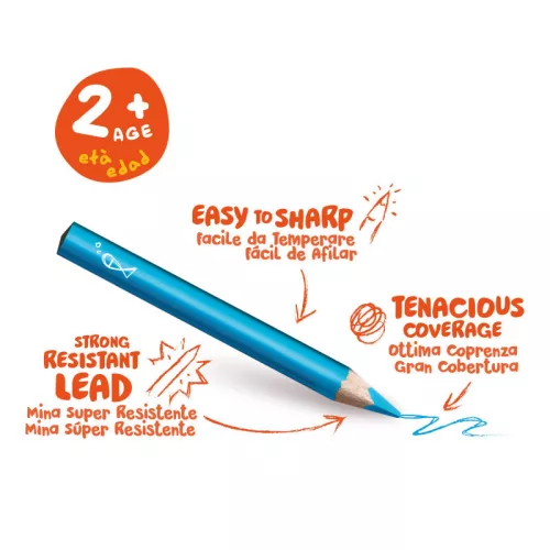 Carioca bébi ceruza 10 db-os ceruza készlet