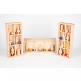   Fa felfedező doboz - 3 db-os készlet - Fejlesztő játék - Tickit