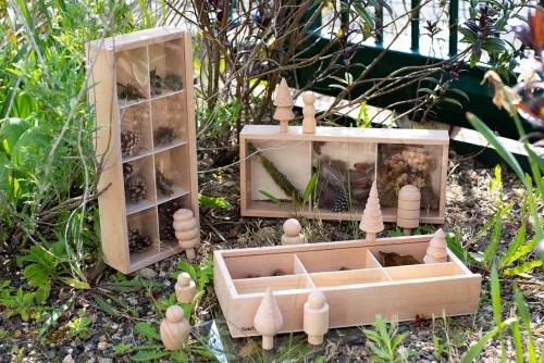 Fa felfedező doboz - 3 db-os készlet - Fejlesztő játék - Tickit