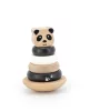 Label-Label Toronyépítő fekete-fehér panda - Fa játék