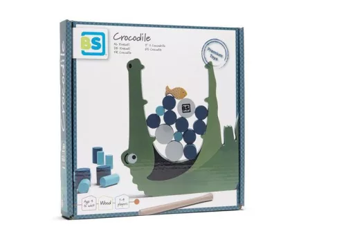 Éhes krokodil - Fajáték - BS Toys
