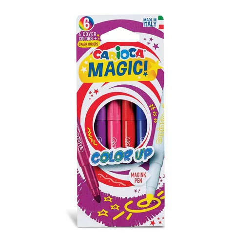 Mágikus filctoll készlet - 6 db-os - Carioca