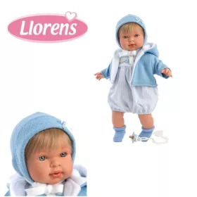 LLORENS - Miguel 42 cm-es síró baba
