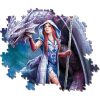 Clementoni - Anne Stokes Collection - Dragon Made - Sárkánymágus - 1000 db-os puzzle (CLE39525)