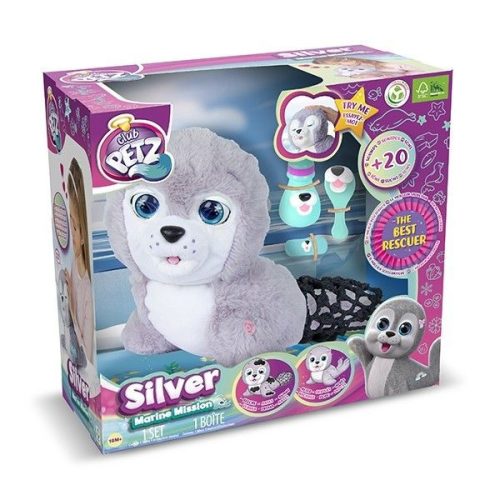 Silver - interaktív bébi fóka (SIL93164)