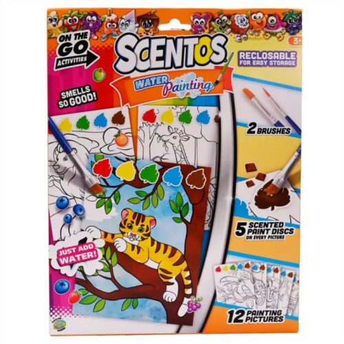 Scentos - Varázslatos kifestő, Dzsungel, 12 db-os