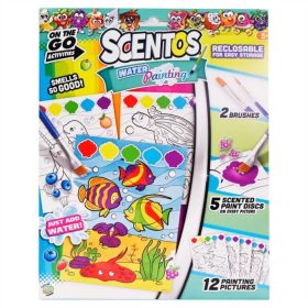   Scentos - Varázslatos kifestő, Tengeri élővilág, 12 db-os