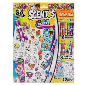 Scentos - Színezhető matrica készlet