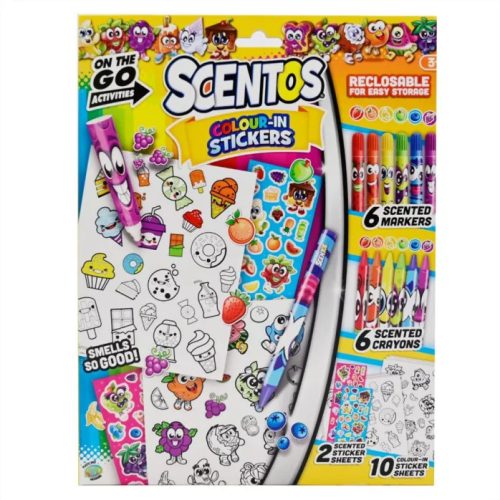 Scentos - Színezhető matrica készlet