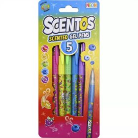 Scentos -Illatos zseléstoll, 5 db-os - neon színek