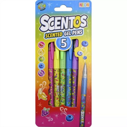 Scentos -Illatos zseléstoll, 5 db-os - neon színek