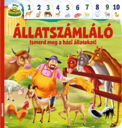 Szalay Könyvek - Állatszámláló - Ismerd meg a háziállatokat!