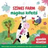 Szalay Könyvek - Színes farm - Mágikus kifestő- Ajándék ecsettel