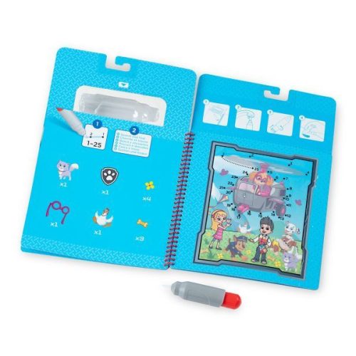 Melissa & Doug - Vízzel festő színező készlet - Mancs Őrjárat Skye - Palincs Játék