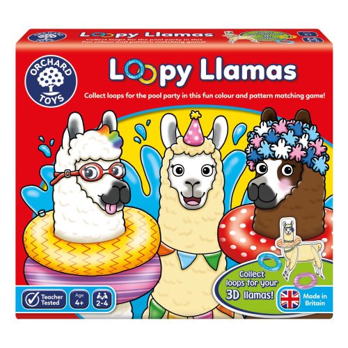 ORCHARD TOYS - Úszógumis lámák - szín és formafelismerő játék