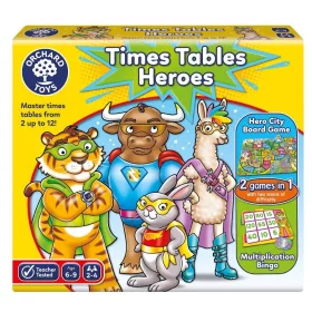 ORCHARD ORCHARD TOYS - A szorzótábla hősei (Times Tables Heroes) - számolás fejlesztő  - Palincs Játék- Elszabadult libák társasjáték - színfelismerő játék - Palincs Játék