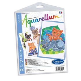 Pótlapok Aquarellum képekhez, kölyökcicák - Sentosphere