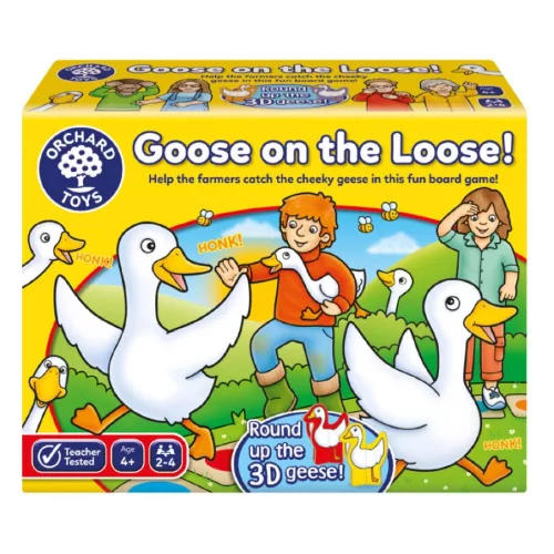 ORCHARD TOYS - Elszabadult libák társasjáték - színfelismerő játék - Palincs Játék