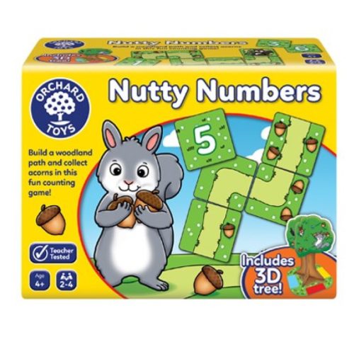 ORCHARD TOYS - Makkok és számok (Nutty Numbers)