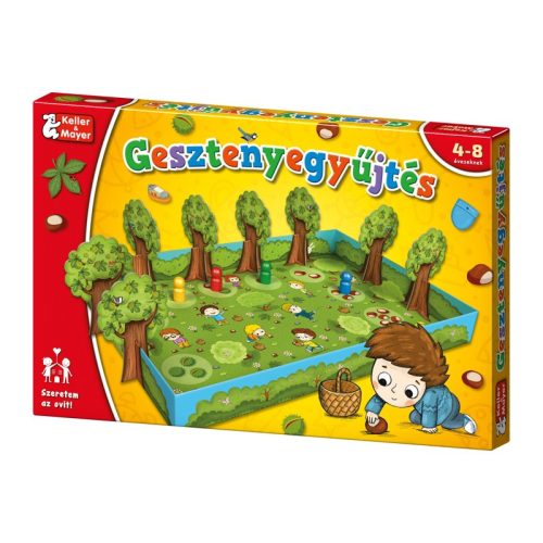 Keller&Mayer - Szeretem az Ovit - Gesztenyegyűjtés társasjáték
