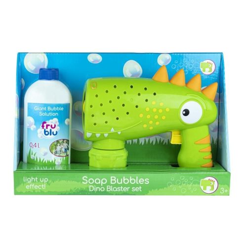 Fru Blu Dínó bubilövő tartállyal + 0,4 L folyadékkal