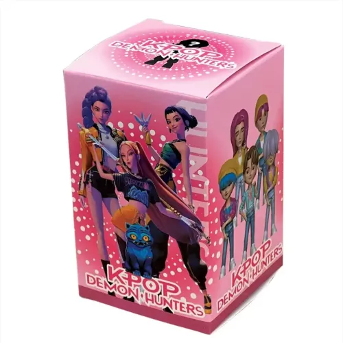 K-Pop Demon Hunters meglepetés figura kártyával