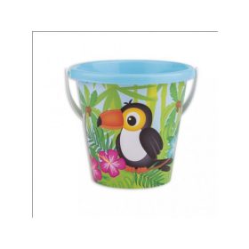 Homokozó vödör - Tukán mintás - homokozójáték Homokozó vödör - Tukán mintás - homokozójáték