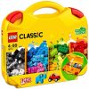 Tárold és rendszerezd LEGO elemeidet a praktikus LEGO Classic játékbőröndben! Kreatív építés és könnyű hordozhatóság egyetlen készletben.