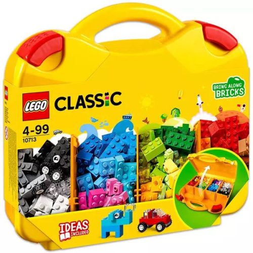 Tárold és rendszerezd LEGO elemeidet a praktikus LEGO Classic játékbőröndben! Kreatív építés és könnyű hordozhatóság egyetlen készletben.